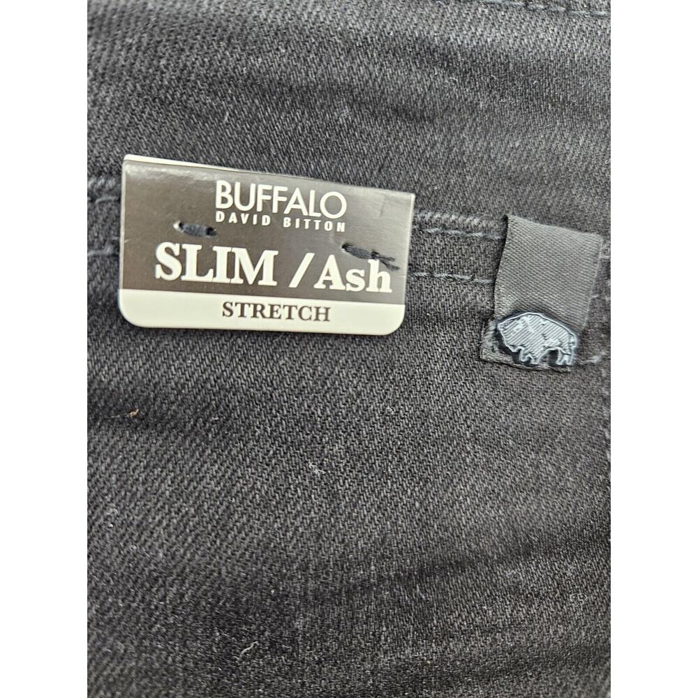 Buffalo Mens Slim/ash 27/30 Brand New Designer Black Jeans